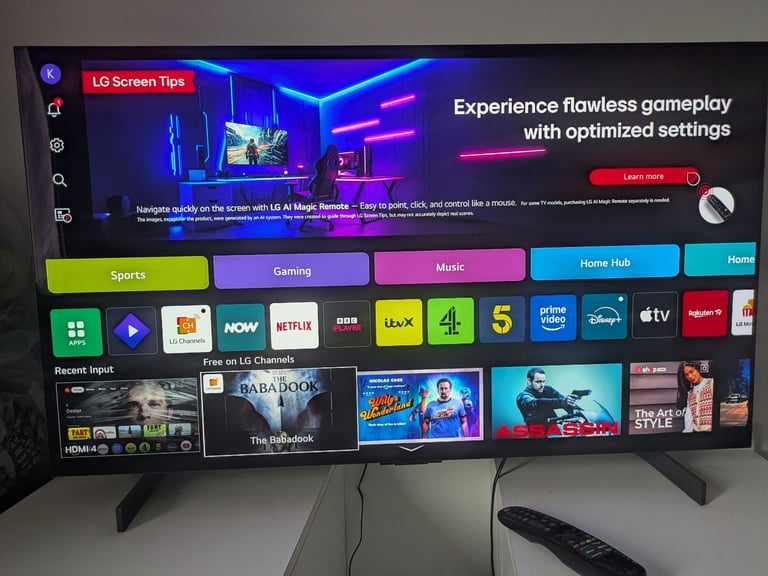 LG C4 42 inch Oled TV.  NOW SOLD
