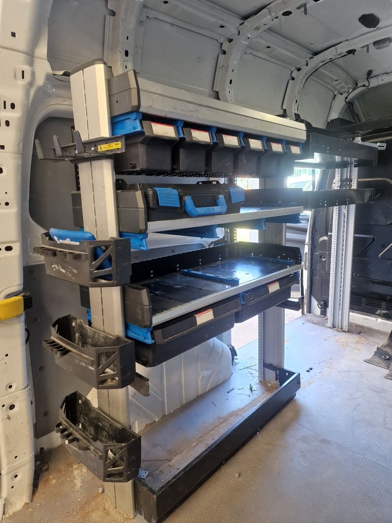 image for Ford transit shelving 