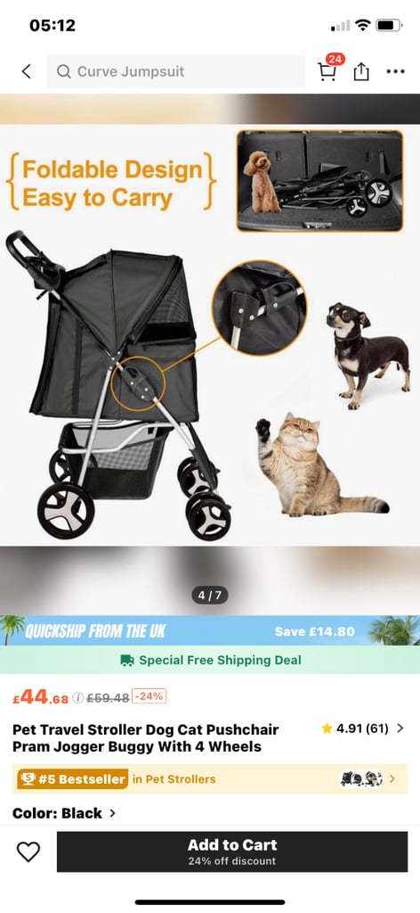 Pet Stroller