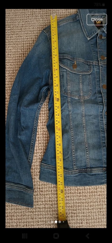 Lee Slim Ryder denim jacket 
