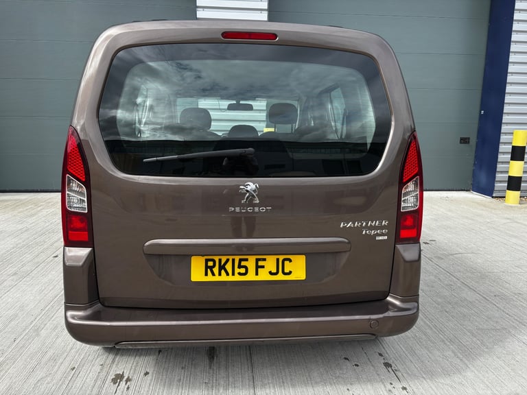 PEUGEOT PARTNER TEPEE 1.6 HDI AUTOMATIC 2015 PLATE 122,000 MILES FULL SERVICE HISTORY HPI CLEAR 