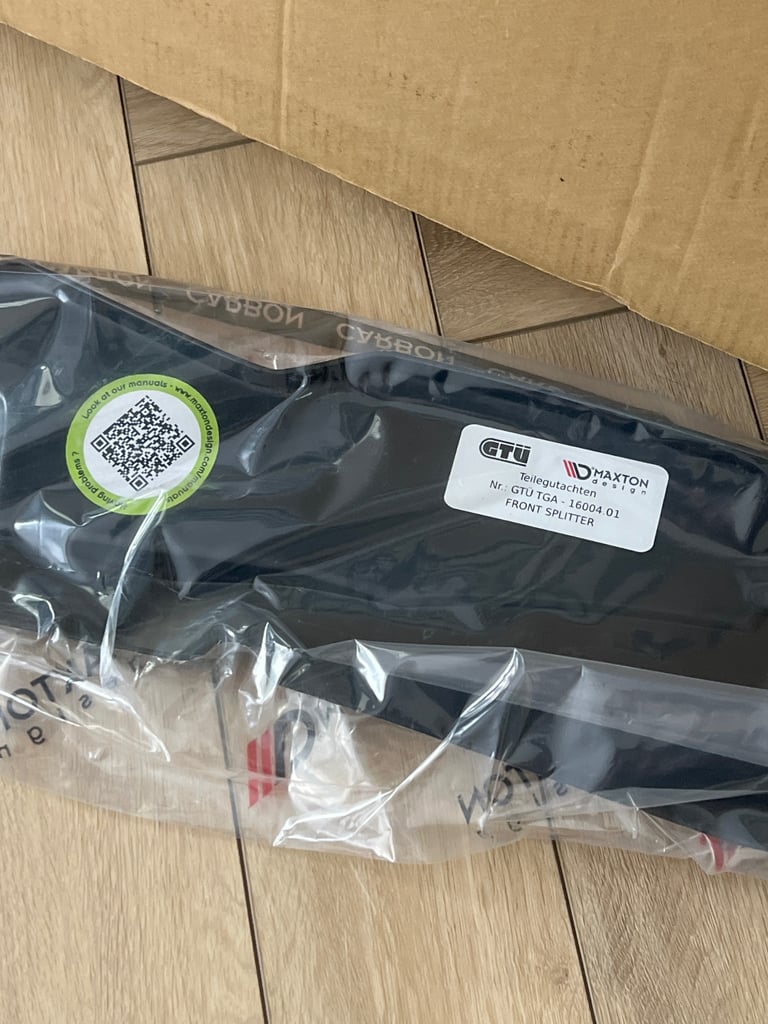 Maxton Design F32 BMW 4 Series Front Splitter Carbon