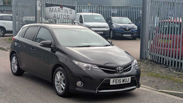 2015 Toyota Auris 1.4 D-4D Icon+ 5dr,£20 Road Tax. HATCHBACK Diesel Manual