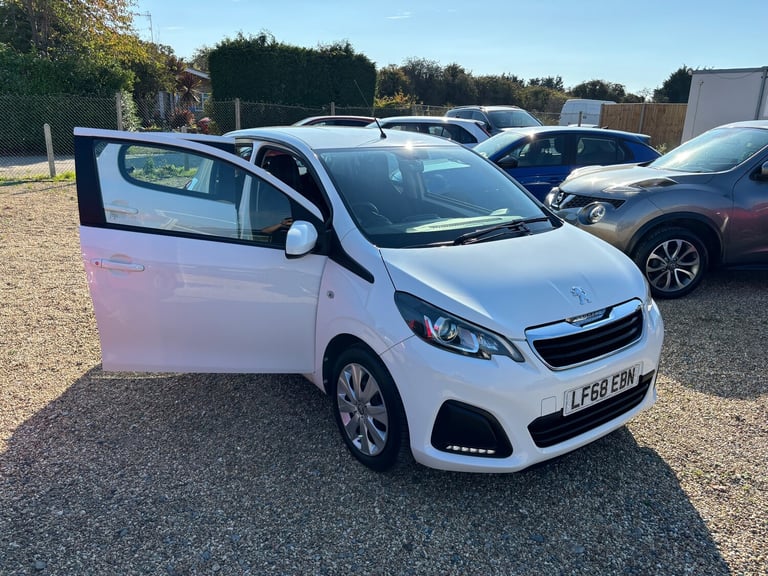 2018 Peugeot 108 1.0 Active Hatchback 5dr Petrol Manual Euro 6 (72 ps) Petrol