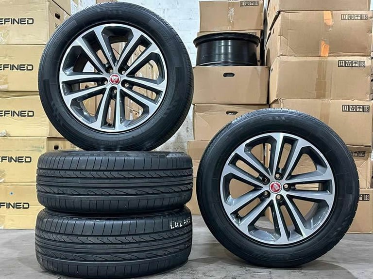 19" GENUINE JAGUAR F-PACE ALLOY WHEELS & TYRES