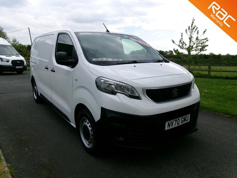 2020 Peugeot Expert 2.0 BLUEHDI PROFESSIONAL L1 Manual Panel Van Diesel Manual