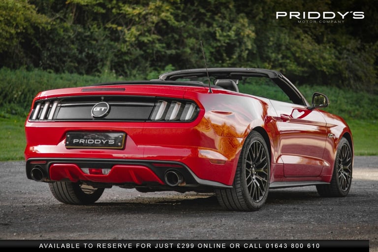 FORD MUSTANG 5.0 V8 GT - 5.0 V8 GT - Roof down, V8 roaring, country roads. It