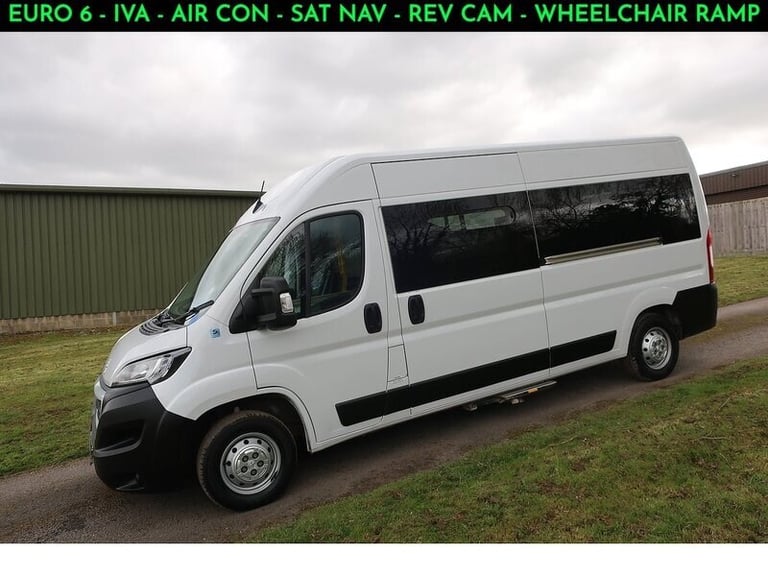 2024 Peugeot Boxer 2.2 BlueHDi 335 L3 H2 Professional Premium + Wheelchair Accessible Minibus  Mi...