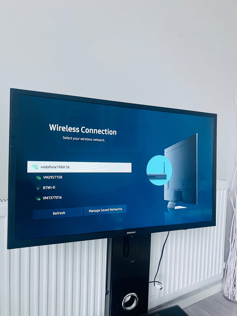 43” SAMSUNG 4K SMART TV 