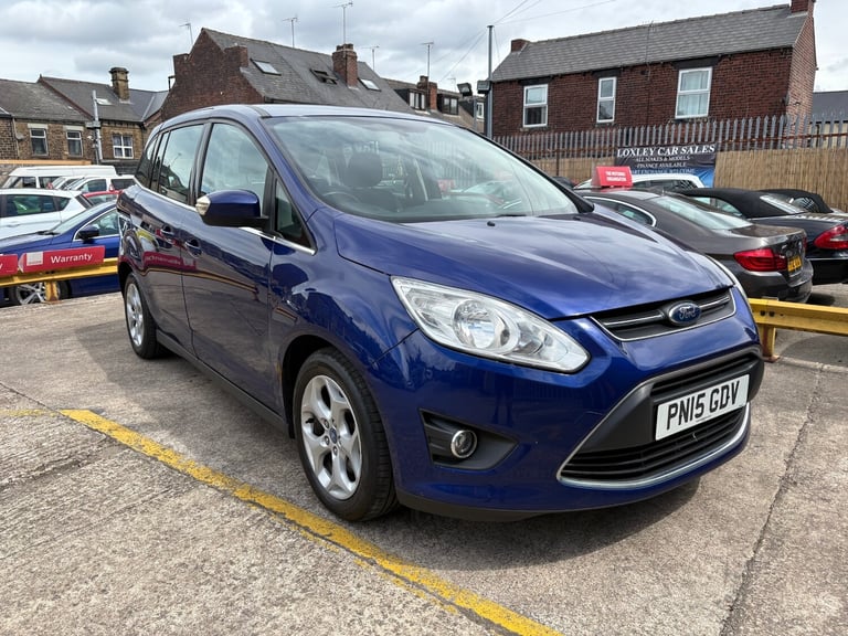 image for Ford Grand C-Max Zetec TDCI 2015 1.6 Diesel Manual Full MOT Service Records