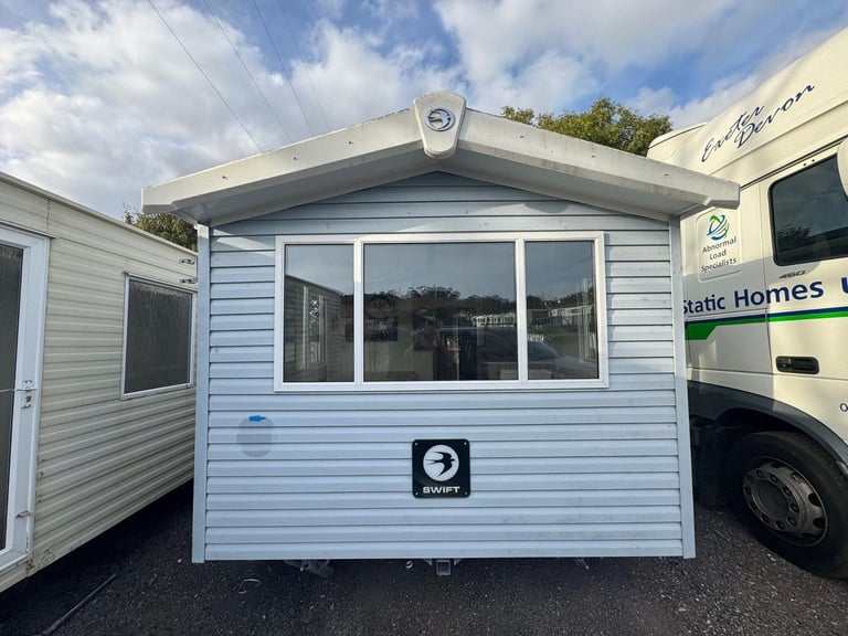 Modern 10ft DG+CH 2 Bed Static Caravan - Offsite Sale for Own Land, Self Build