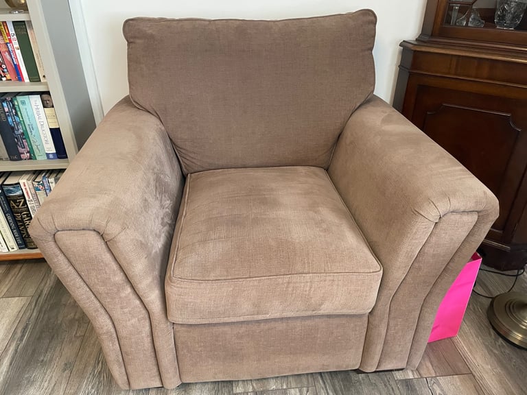 Leather Sofa and 2 Chairs