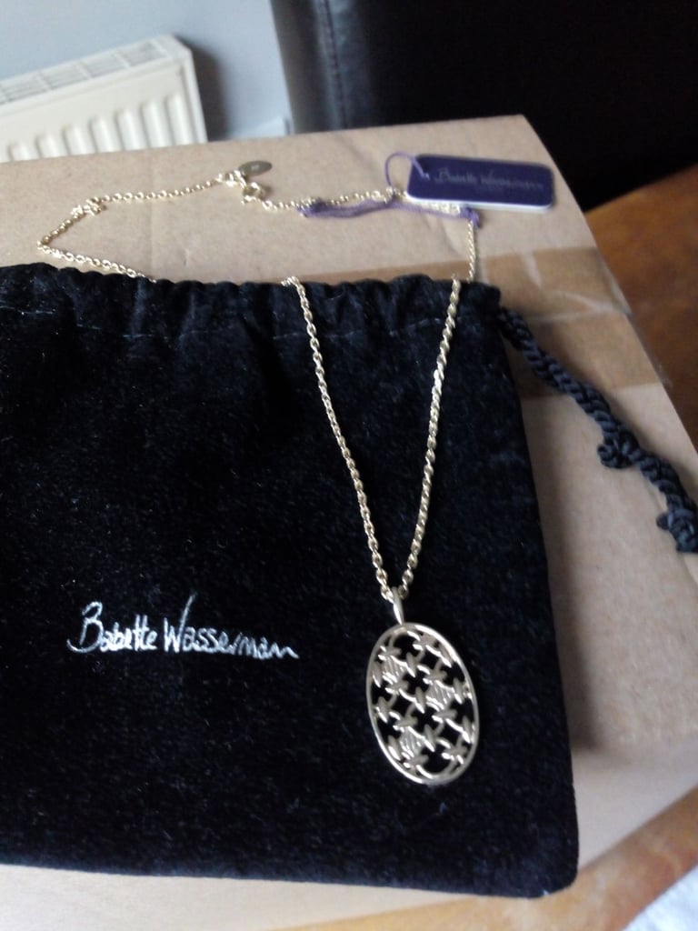 NEW STERLING SILVER NECKLACE BY BABETTE WASSERMAN £69.00