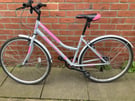 Ladies Falcon Hybrid Good Condition Fully Working 700C Wheels 17”Frame 