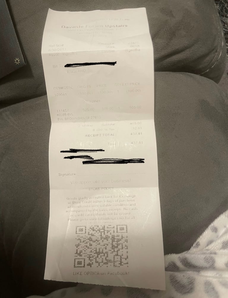 Ladies Bvlgari designer sunglasses 