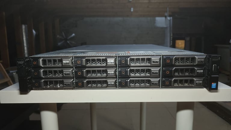 image for Dell PowerEdge R730XD 2xE5-2690v4 2x1.2TB 16x4.0TB RAM-128GB