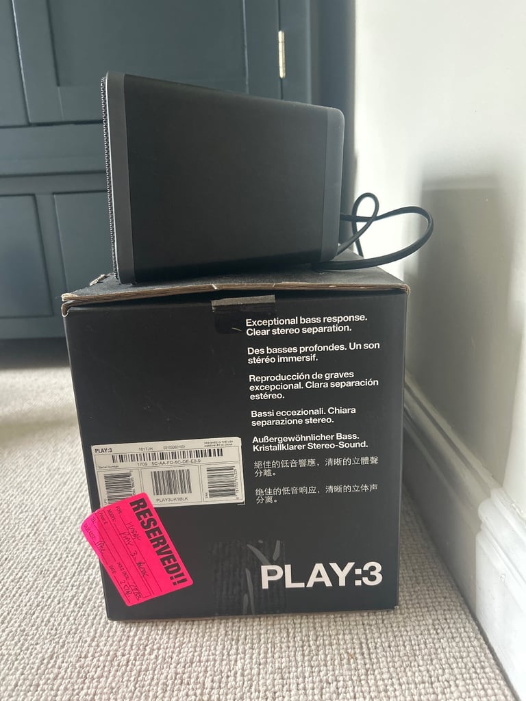 Sonos play 3