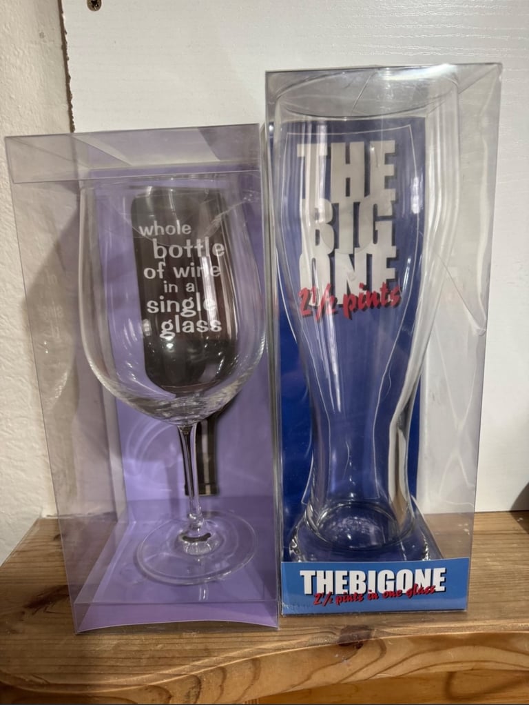 image for Wine and beer glasses 