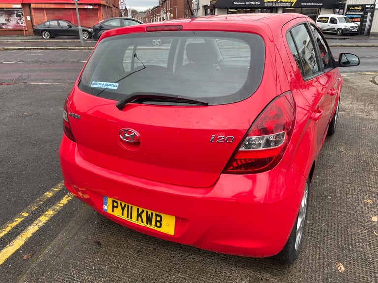 2011 Hyundai i20 1.2 COMFORT 5DR HATCHBACK Petrol Manual