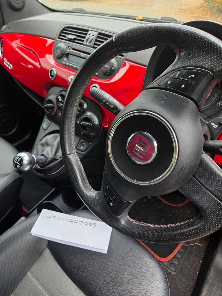 Fiat, 500, Hatchback, 2013, Manual, 1242 (cc), 3 doors