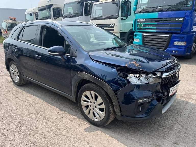2022 72 REG SUZUKI S-CROSS MOTION 1.5 AUTO HYBIRD ELECTRIC SUV DAMAGED SALVAGE 