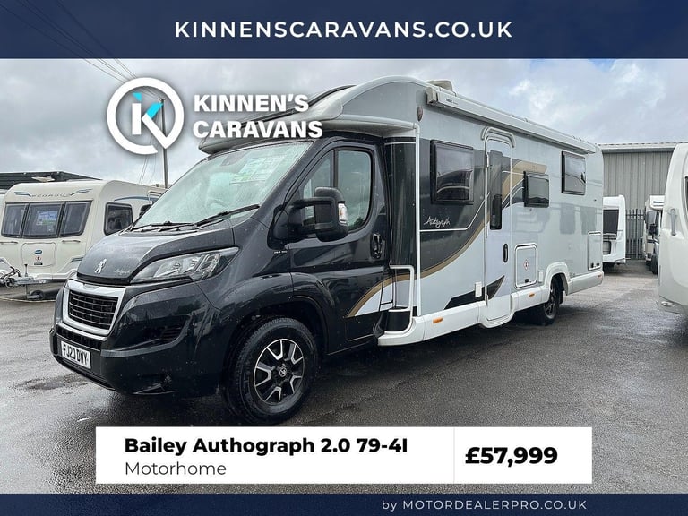 2020 Bailey Autograph 2.0 79-4I – 4 Berth | MTPLM 3850KG Motorhome