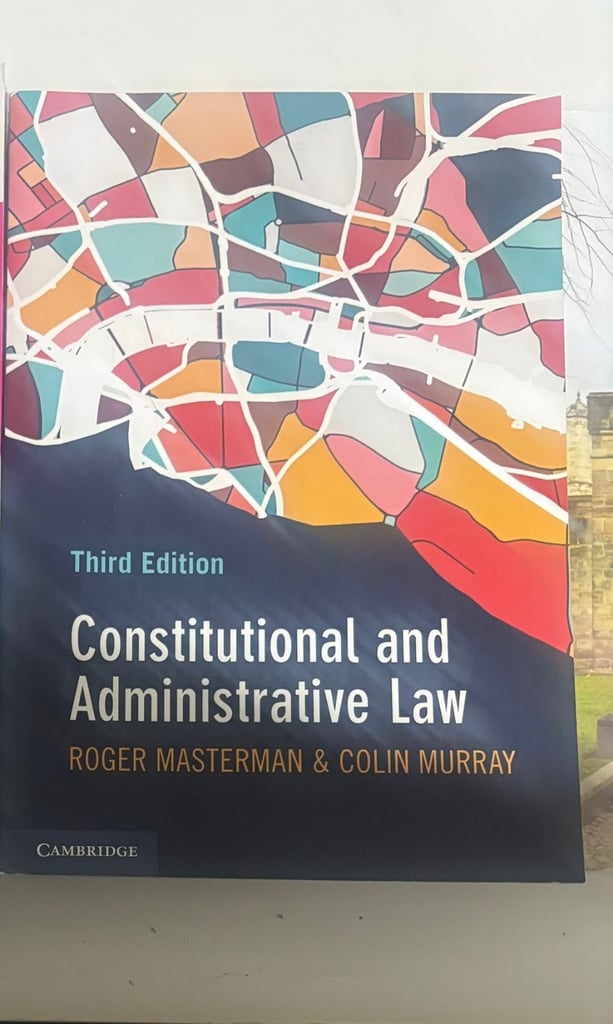 image for Constitutional and Administrative Law Third Edition