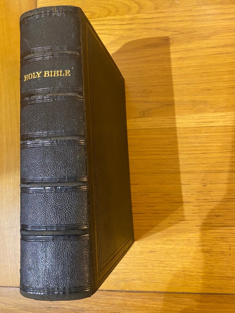 image for Belton / Render Family Bible 1875. (Ancestry and Genealogy, Yorkshire UK) 