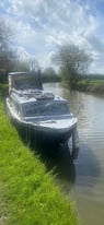 Buckingham 27ft river/canal cruiser + Fletcher 2 axel trailer