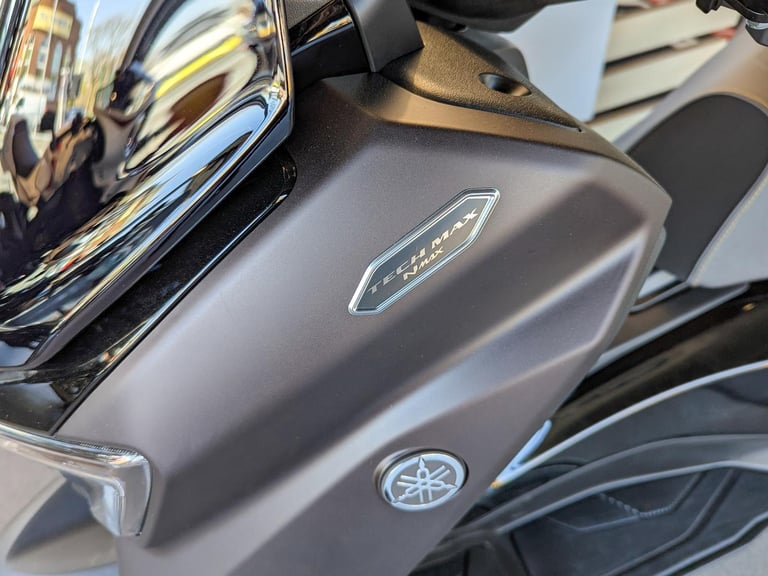 New (2025 MY) Yamaha NMAX Tech Max 125. Dark Magma. £3,900 (NO ADMIN FEES!)