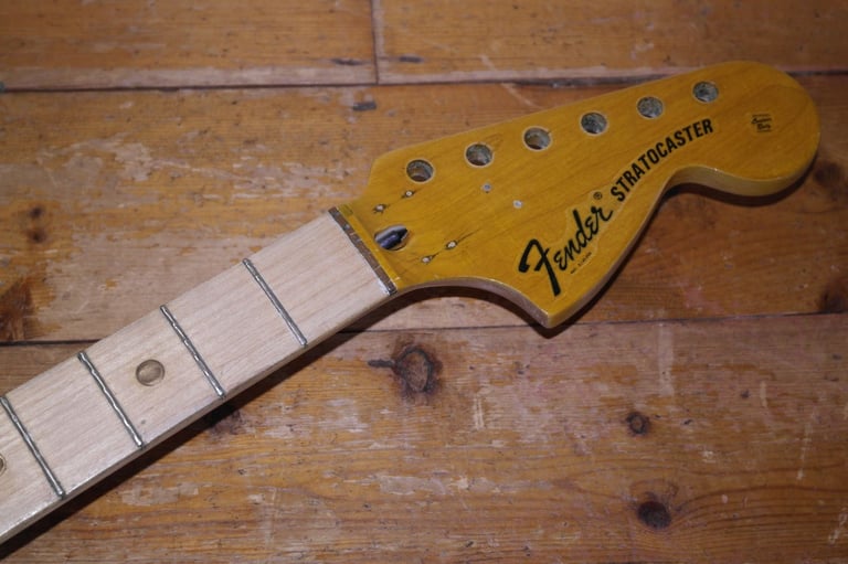 1976 Fender USA Stratocaster project, body and neck heavily modified