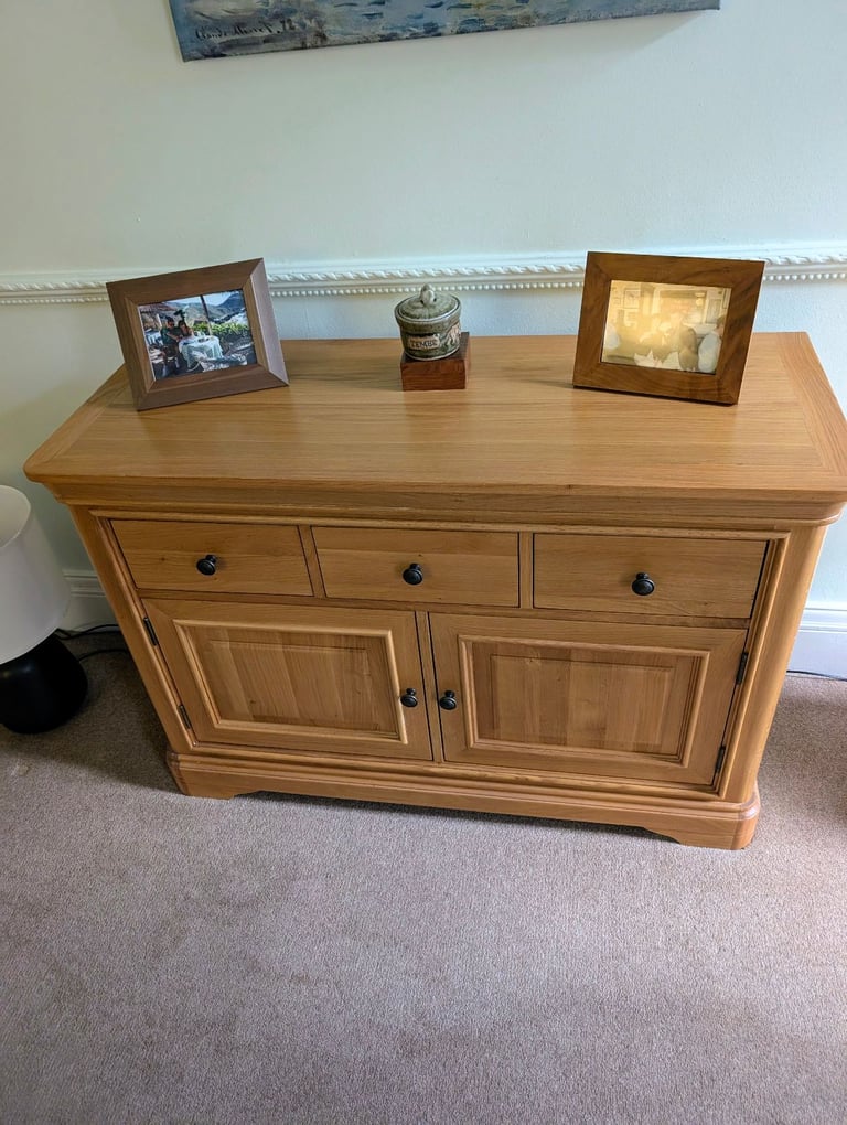 Sold light oak sideboard 