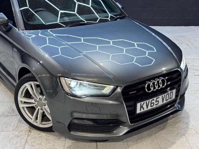 2015 Audi A3 2.0 A3 S Line TDI Quattro Semi-Auto 4WD 4dr Saloon Diesel Automatic