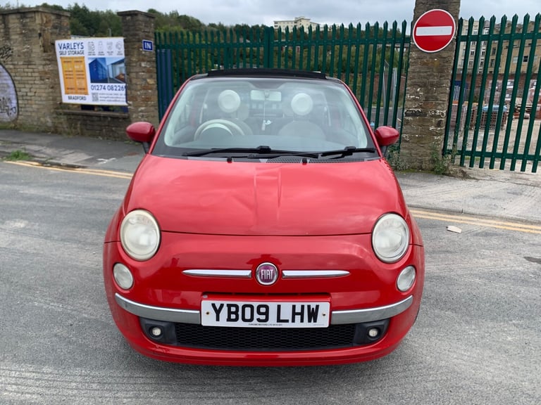 2009 Fiat 500 1.2 Lounge 2dr [Start Stop] CONVERTIBLE Petrol Manual