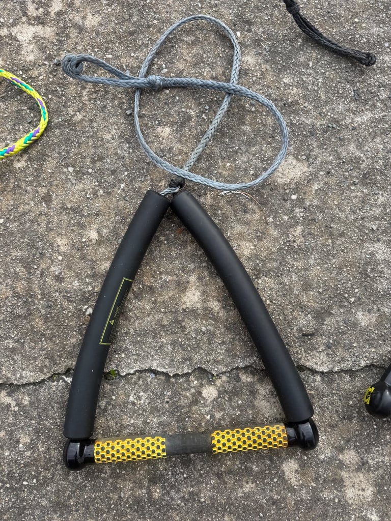 Various tow lines / grips for jetskis/ waterskiing, towing inflatables etc 