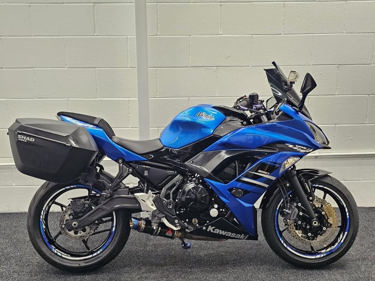 KAWASAKI NINJA 650 ** BLACK WIDOW - CRASH PROTECTORS - JUNE 26 MOT **