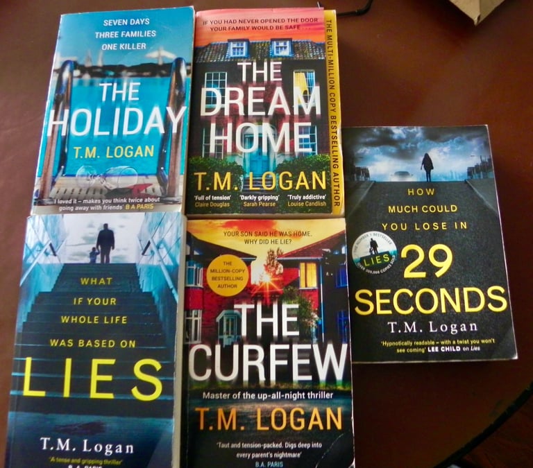 image for Bundle of Five Paperbacks from T M Logan