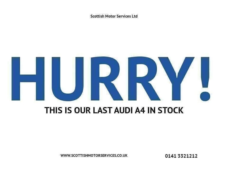 2013 Audi A4 2.0 TDI 150 SE Technik 4dr Multitronic SALOON DIESEL Automatic