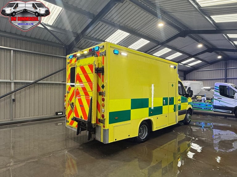 2015 Mercedes-Benz Sprinter 519 CDI MWB Automatic Ex-NHS Ambulance Service + VAT NA DIESEL Automatic