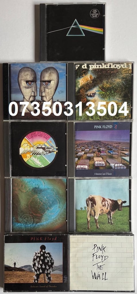 image for Pink Floyd 11 CD Bundle inc 2 Box Sets (Postage at Extra Cost)
