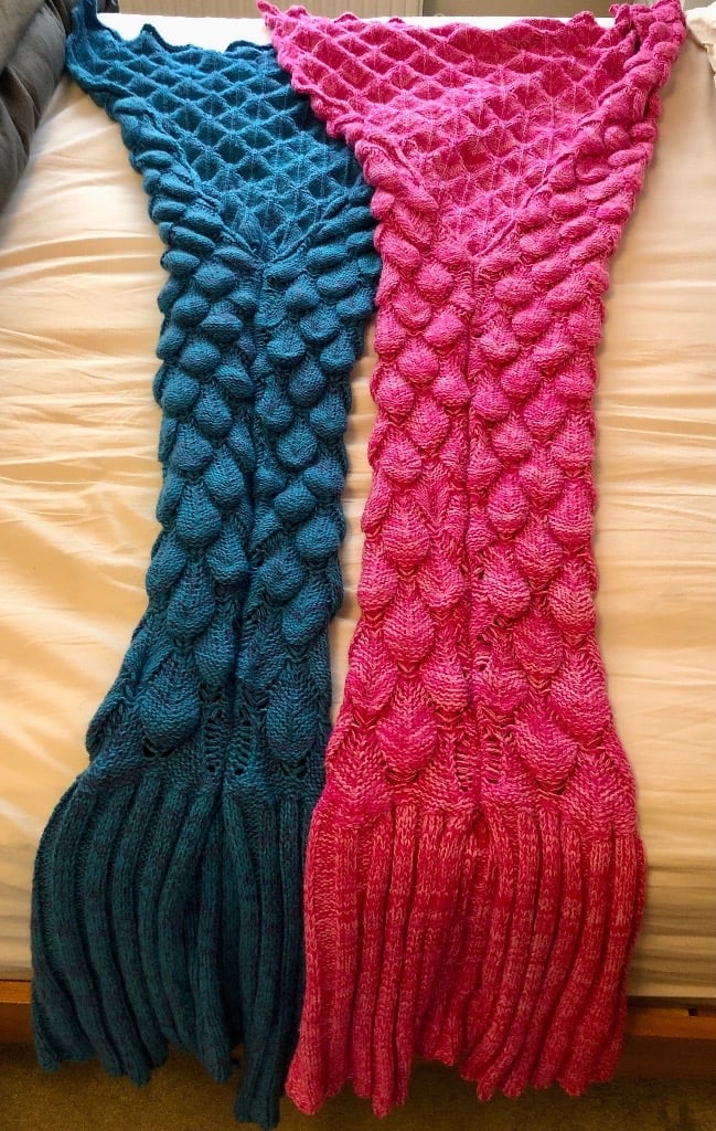 image for Mermaid tail blankets