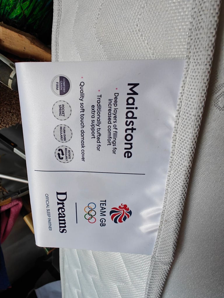 image for Dreams Mattress double 3 months old Maidstone model