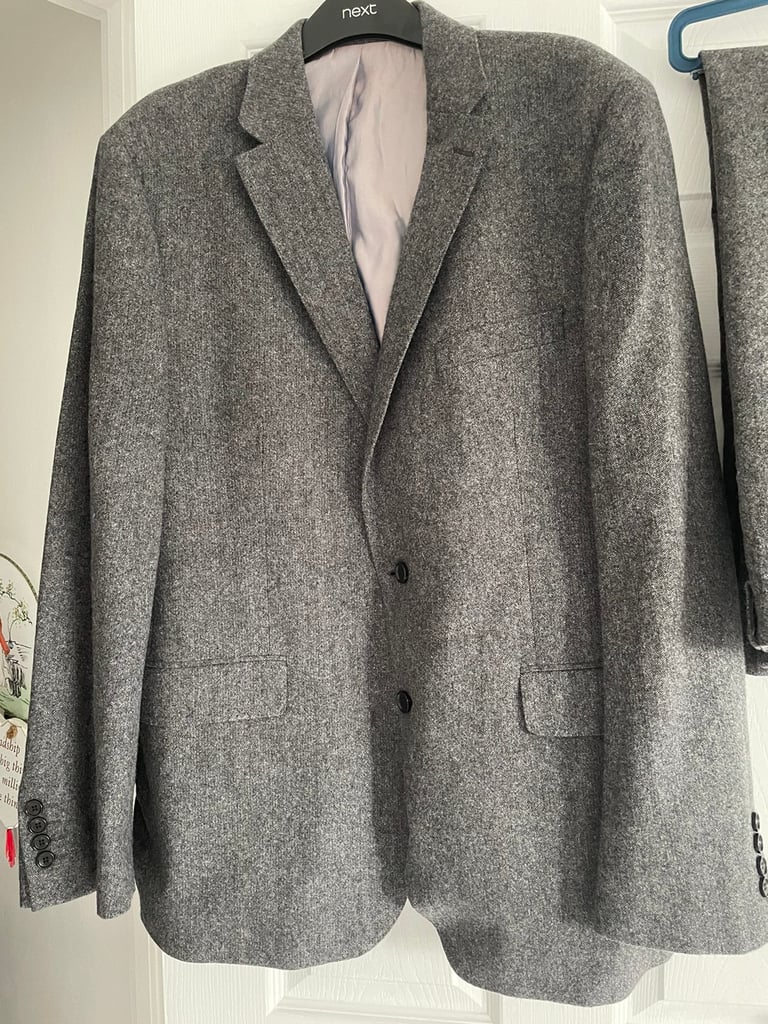 image for Grey men’s suit 2 piece blazer 38R trousers 40inch