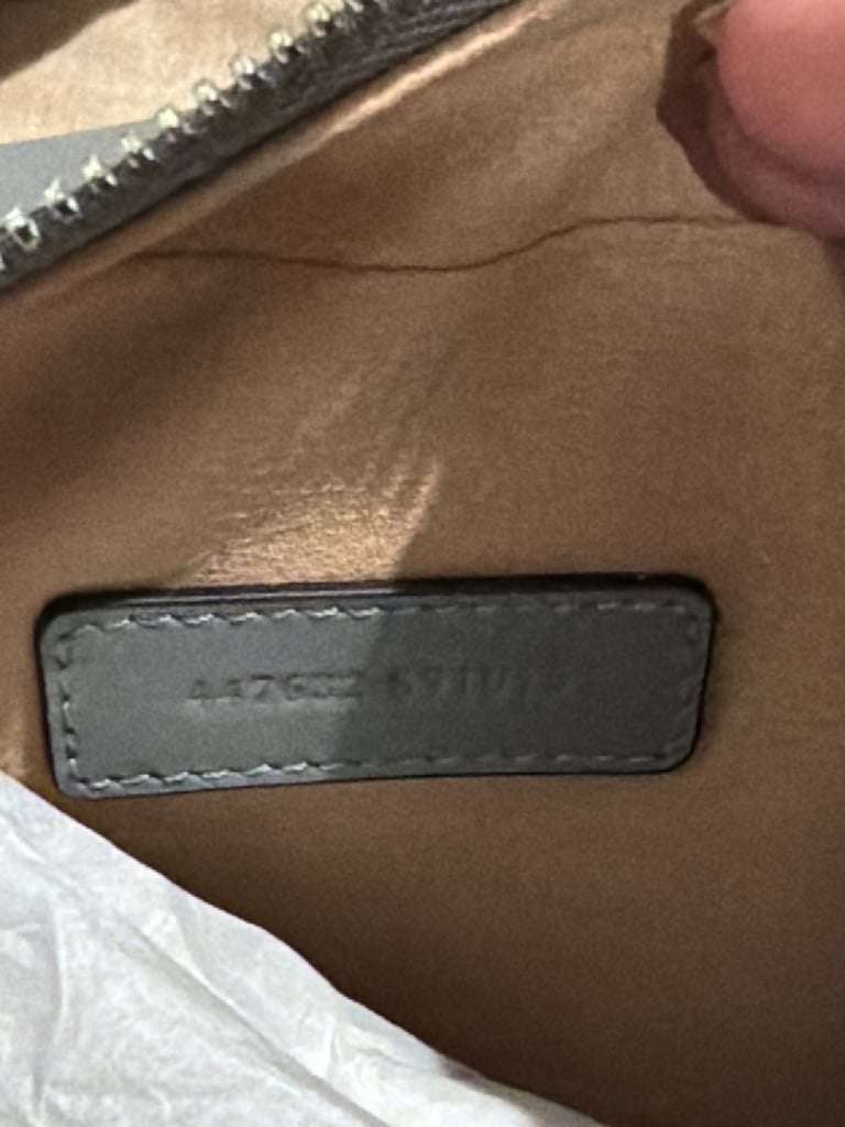 Gucci grey marmont bag