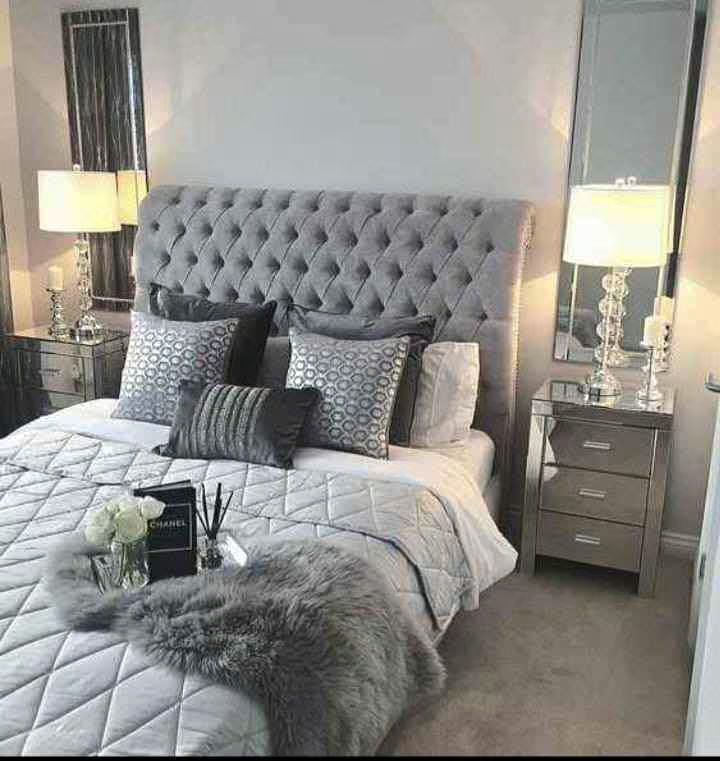 A Selection Of Luxury Double Bed Frames With Memory Mattress Included Available Asap