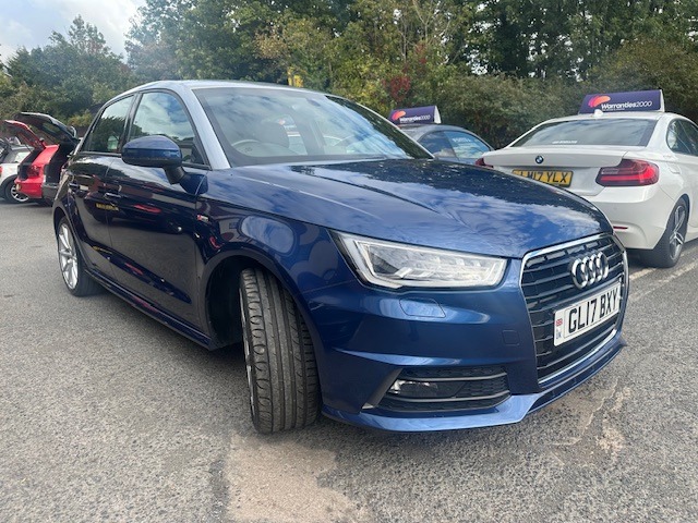 2017 Audi A1 2017 17-Reg Audi A1 1.4 TFSI S Line 5dr,84,000 Miles,FSH,SAT NAV,PETROL!! HATCHBACK ...