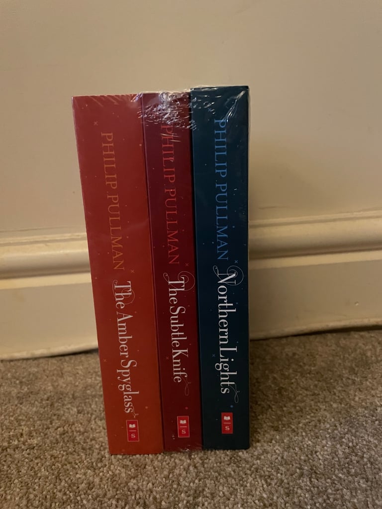 Philip Pullman His Dark Materials Trilogy 3 Books Collection Set Northern Lights 