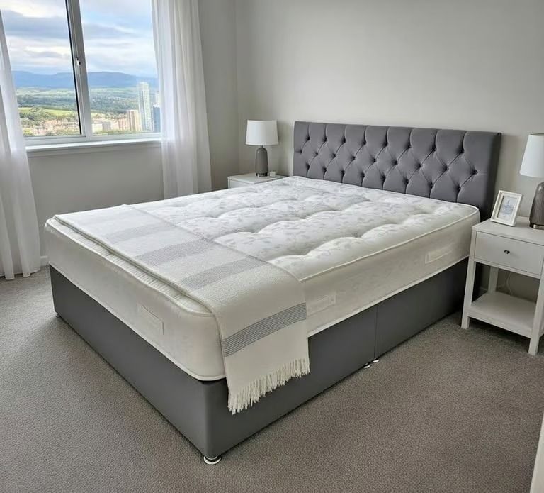 image for Quality Double Divan Bed Base – Order Before Stock Ends **