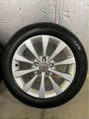 Genuine 17” Audi A6 Alloy Wheels and Tyres 