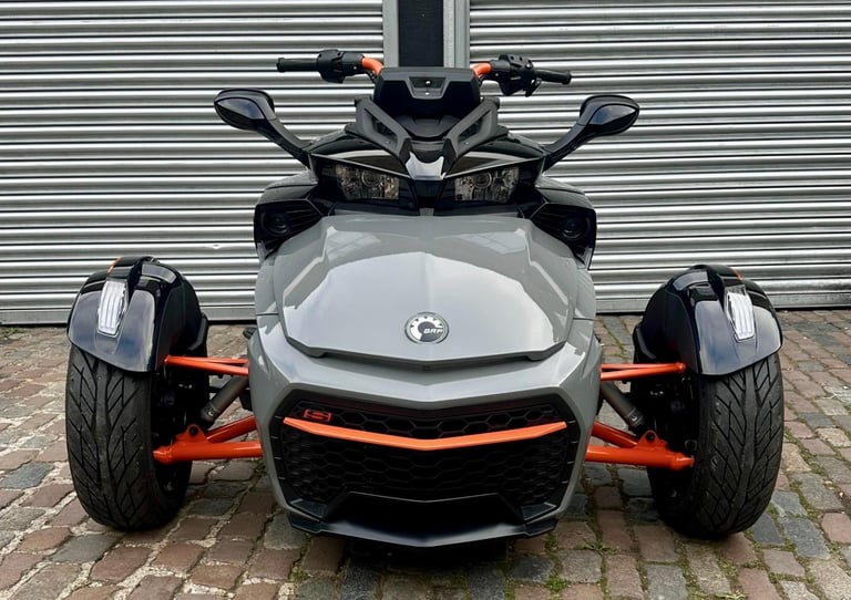 Can-Am Spyder F3-S Special Series — Grey & Orange